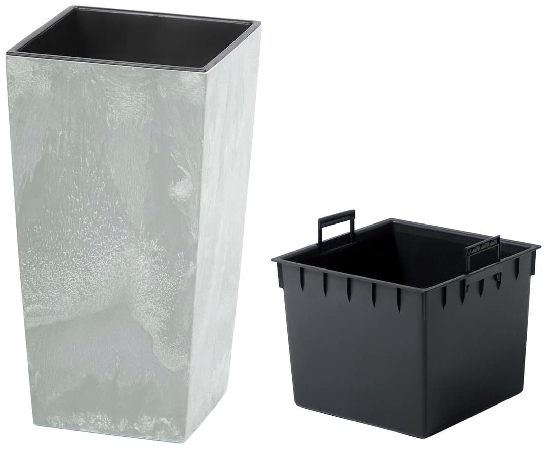 Prosperplast Urbi Square Pflanzkübel | Grau