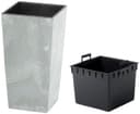Prosperplast Urbi Square Pflanzkübel | Grau