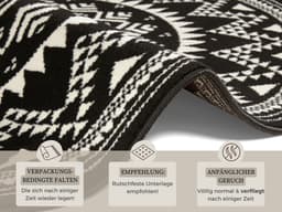 HANSE Home Teppich Valencia | Schwarz