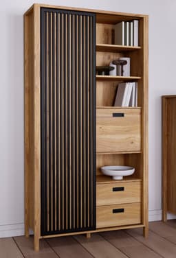 FORTE Highboard Jytana | Holztöne