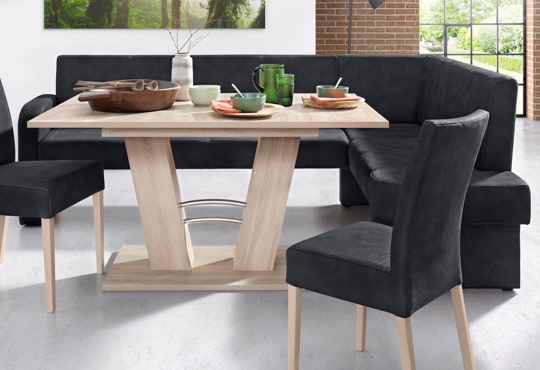 Home affaire Eckbank Umag | Schwarz