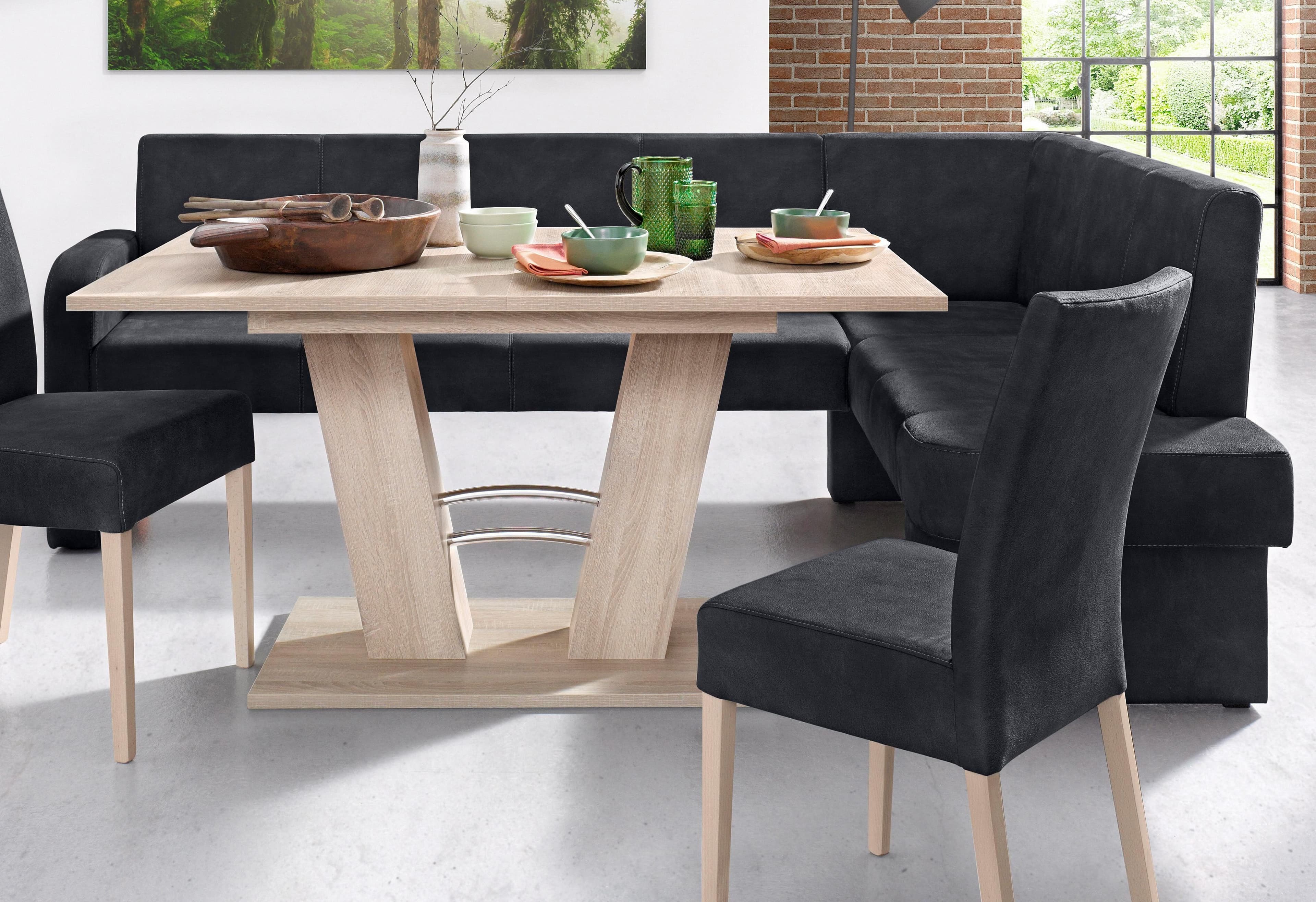 Home affaire Eckbank Umag | Schwarz