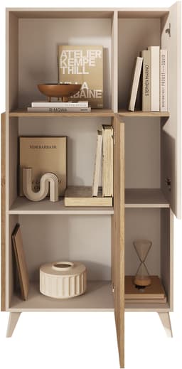 Home affaire Highboard Monaco | Holztöne