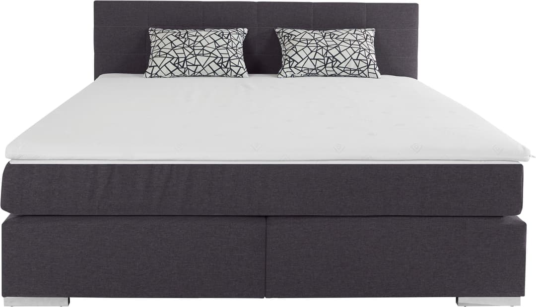 COTTA Boxspringbett Simba | Grau