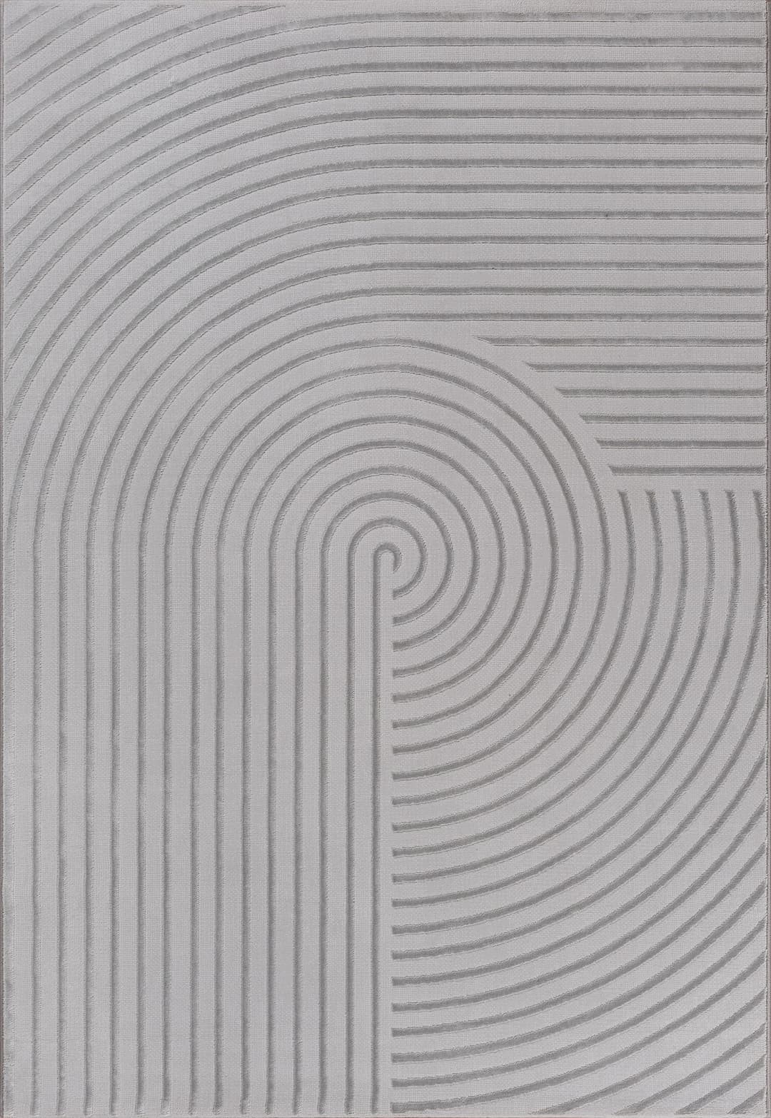 the carpet Teppich Knight | Grau