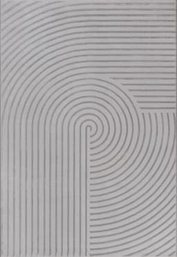 the carpet Teppich Knight | Grau