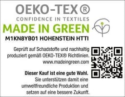 BIERBAUM Bettwäsche Chic Uni | Grau