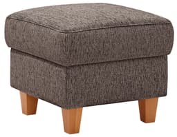 Home affaire Polsterhocker Palmera | Braun