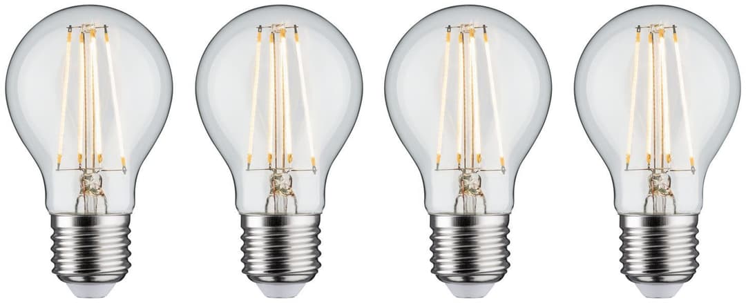 Paulmann LED-Leuchtmittel 4er Pack 7,5W E27 3step dimmbar