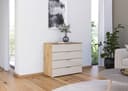 OTTO home AGORDO Schubkastenkommode | Beige 2