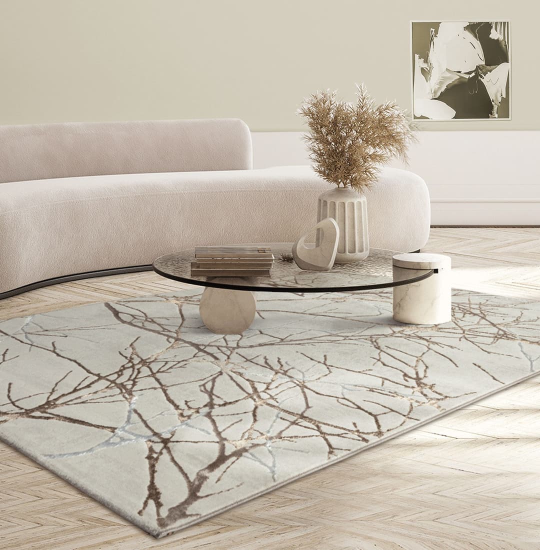 the carpet Teppich Mila | Beige
