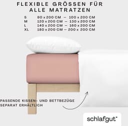 Schlafgut Spannbettlaken CASUAL | Lila