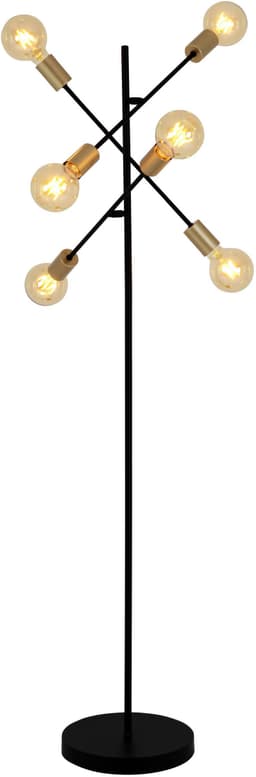 Näve Stehlampe Modo | Schwarz