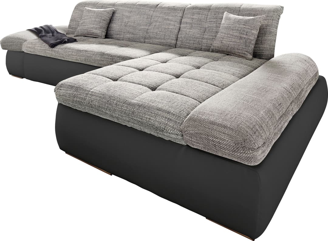 DOMO collection Ecksofa PB Moric | Mehrfarbig