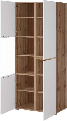 Vitrine Cross | Holztöne