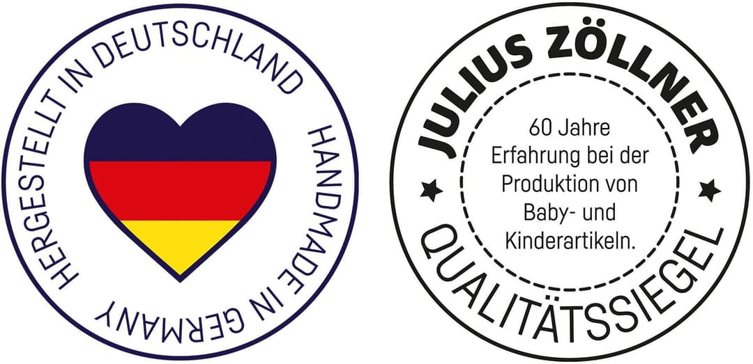 Julius Zöllner Bettnestchen Basic Soft Uni | Grau