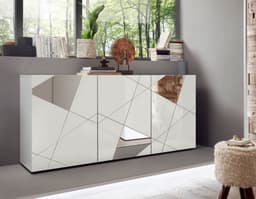 Home affaire Sideboard Vittoria | Weiß