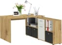 FMD Eckschreibtisch Lexo | Holztöne 2