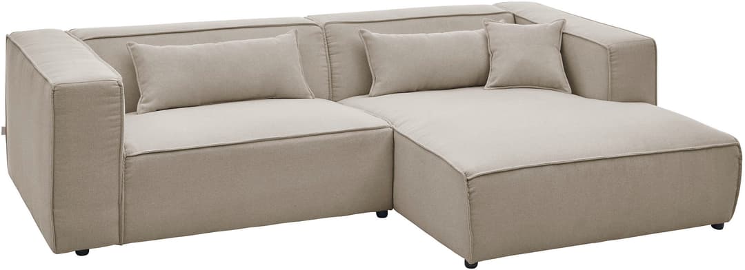 LeGer Home by Lena Gercke Ecksofa PIARA | Beige