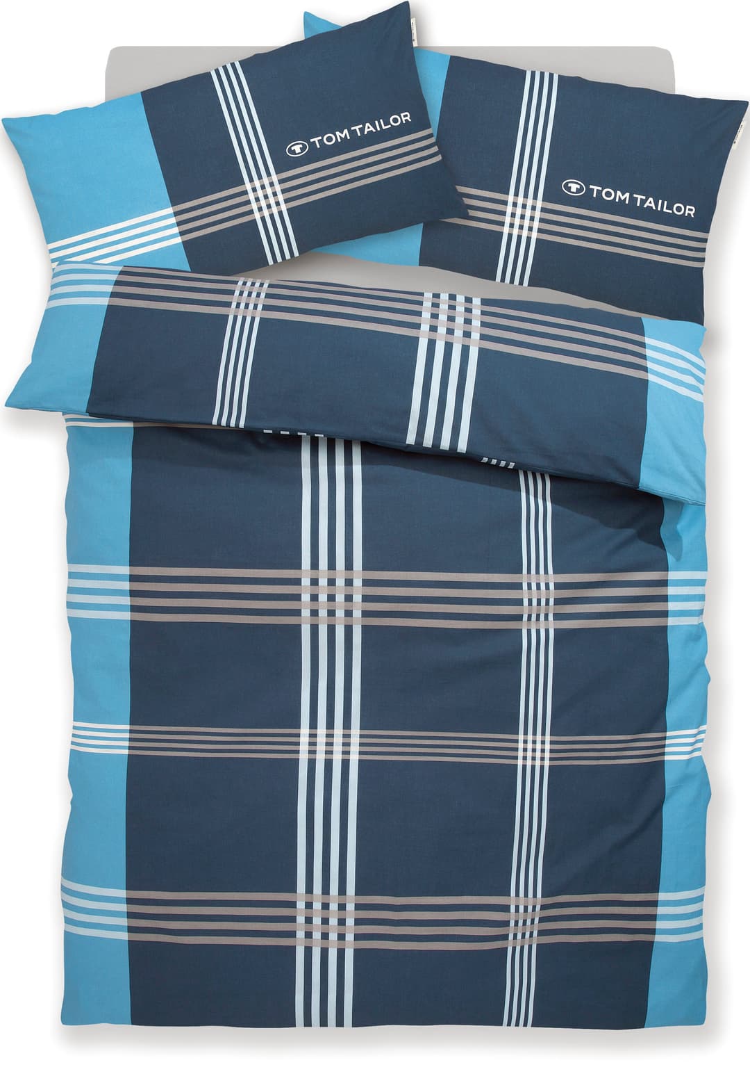 TOM TAILOR HOME Bettwäsche Ole | Blau