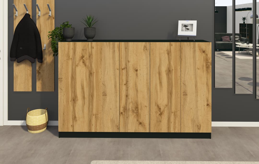 borchardt Möbel Schuhschrank Vaasa | Braun