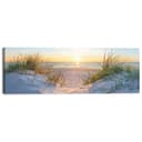 Reinders! Deco-Panel Sonnenuntergang in den Dünen | Beige