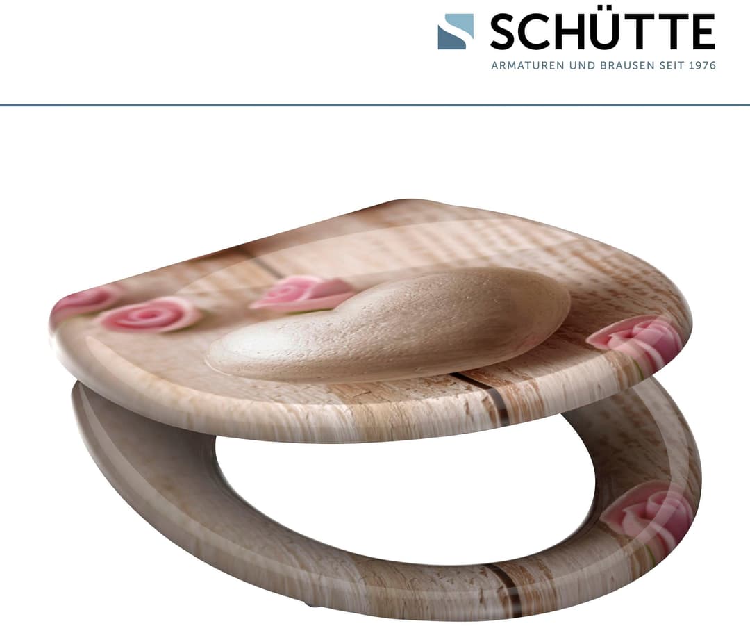 Schütte WC-Sitz Romantik | Mehrfarbig