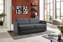 ATLANTIC home collection Schlafsofa Limone | Grau 2