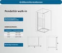 welltime Walk-in-Dusche | Transparent 3