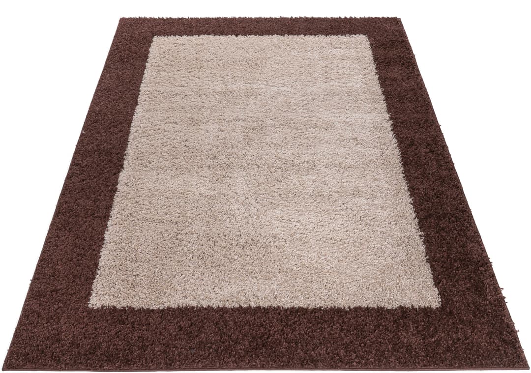 OTTO home Hochflor-Teppich Liams | Braun