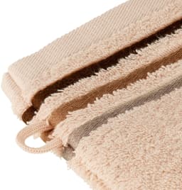 Schiesser Waschhandschuh Skyline Color | Beige