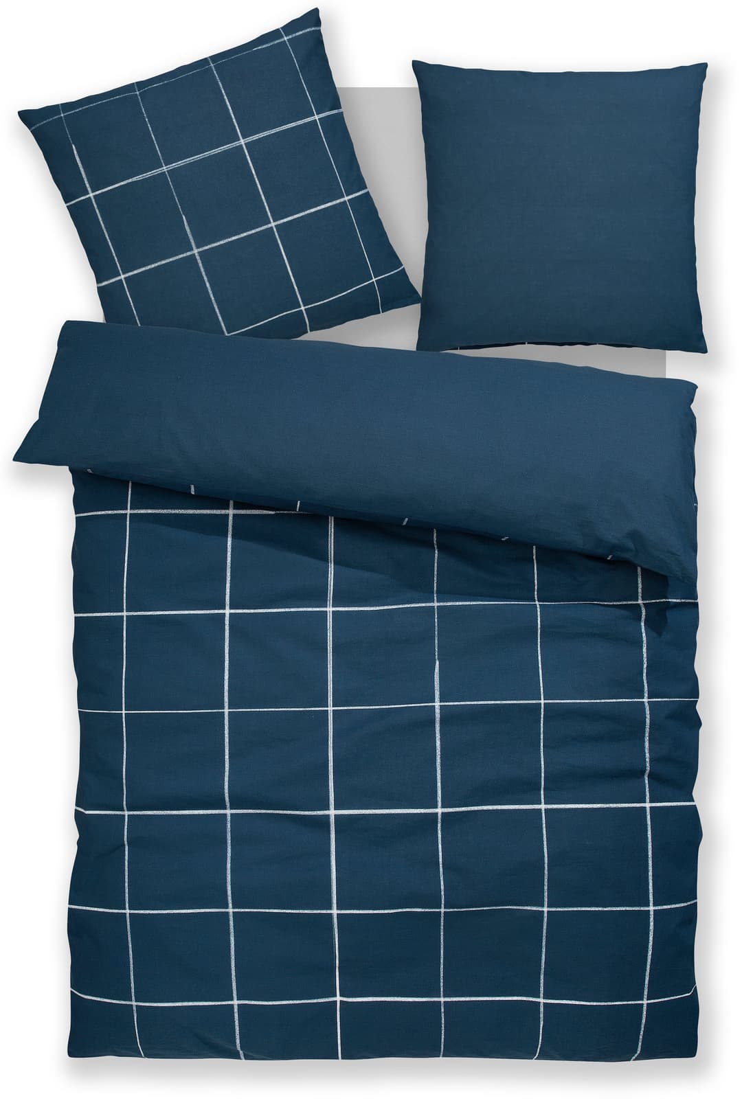 OTTO home Bettwäsche Nature | Blau