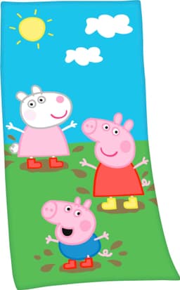 Herding Peppa Pig Badetuch | Mehrfarbig