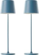 Brilliant LED Tischleuchte Kaami | Blau