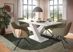 Home affaire Esstisch Motus | Weiß