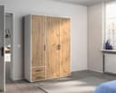 rauch VOYAGER Kleiderschrank | Holztöne 2