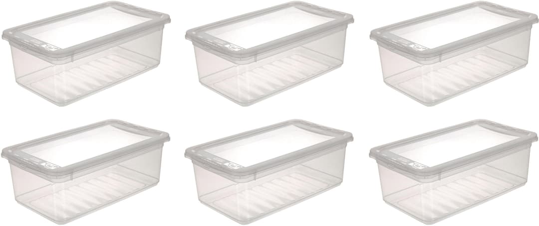 keeeper Aufbewahrungsbox bea (Set, 6 St) | Transparent