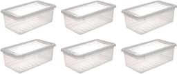 keeeper Aufbewahrungsbox bea (Set, 6 St) | Transparent