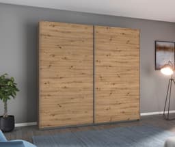 rauch Schwebetürenschrank AURELIO | Holztöne