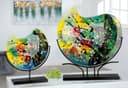 Casablanca by Gilde Tischvase Nicosia | Mehrfarbig 3