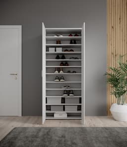 HBZ Schuhschrank Lincoln | Weiß