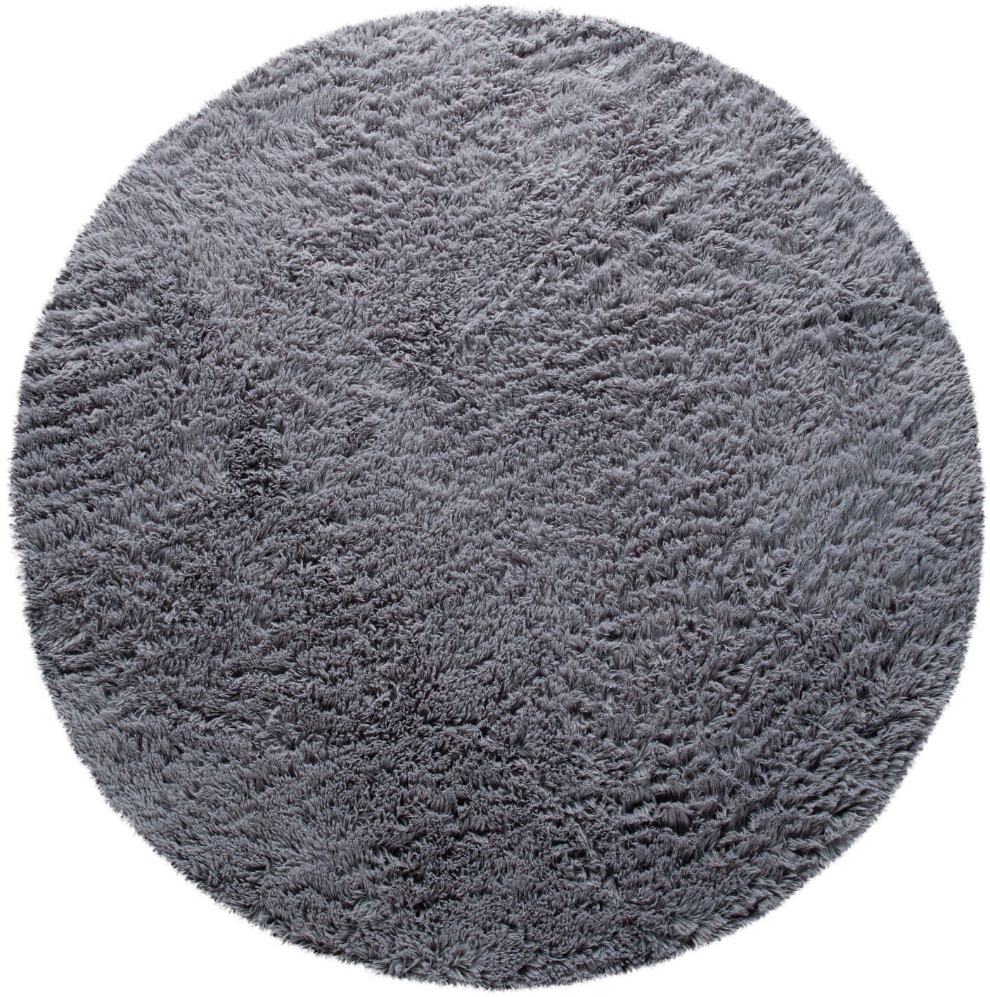 Paco Home Hochflor-Teppich Silky 591 | Grau