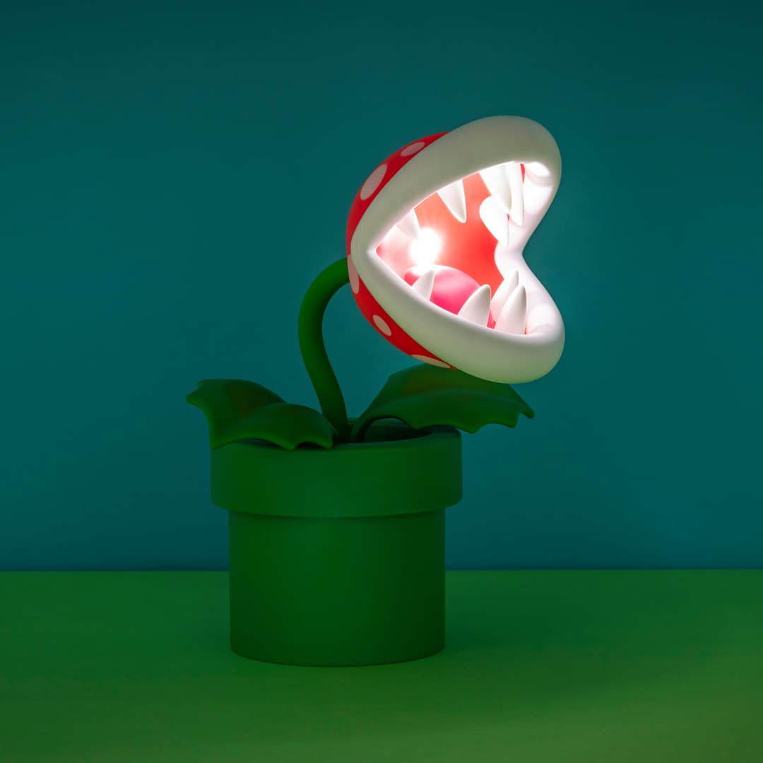 Paladone Dekolicht Super Mario Lampe Piranha Plant | Grün