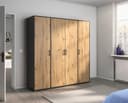 rauch Kleiderschrank VOYAGER | Holztöne 2