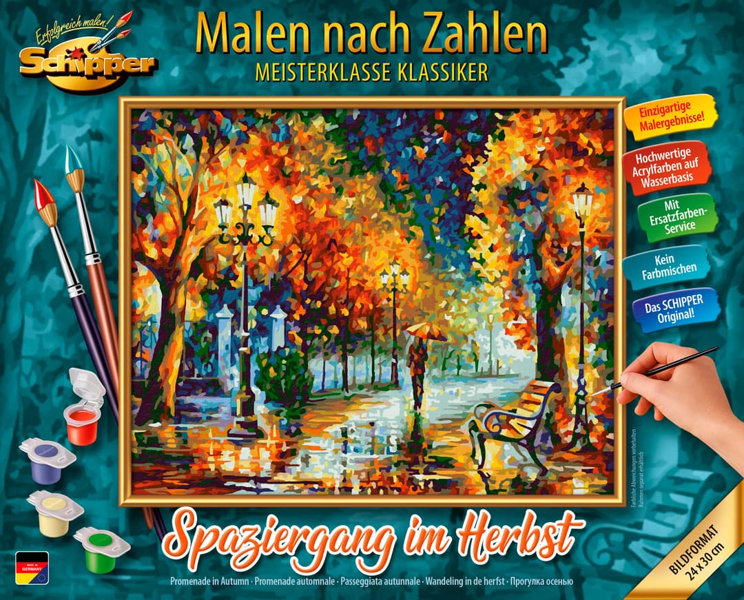 Schipper Malen nach Zahlen Meisterklasse Klassiker - Spaziergang im