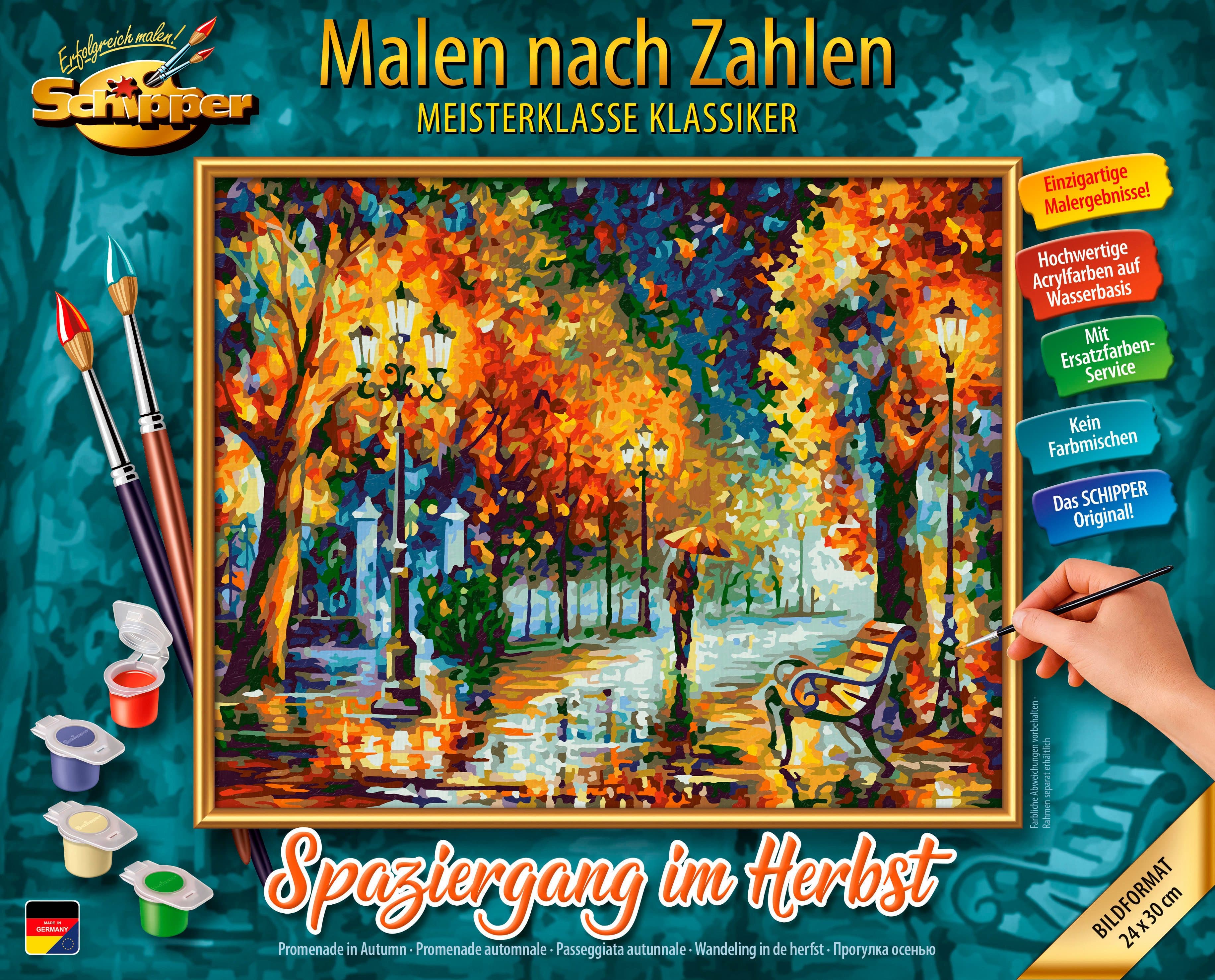 Schipper Malen nach Zahlen Meisterklasse Klassiker - Spaziergang im