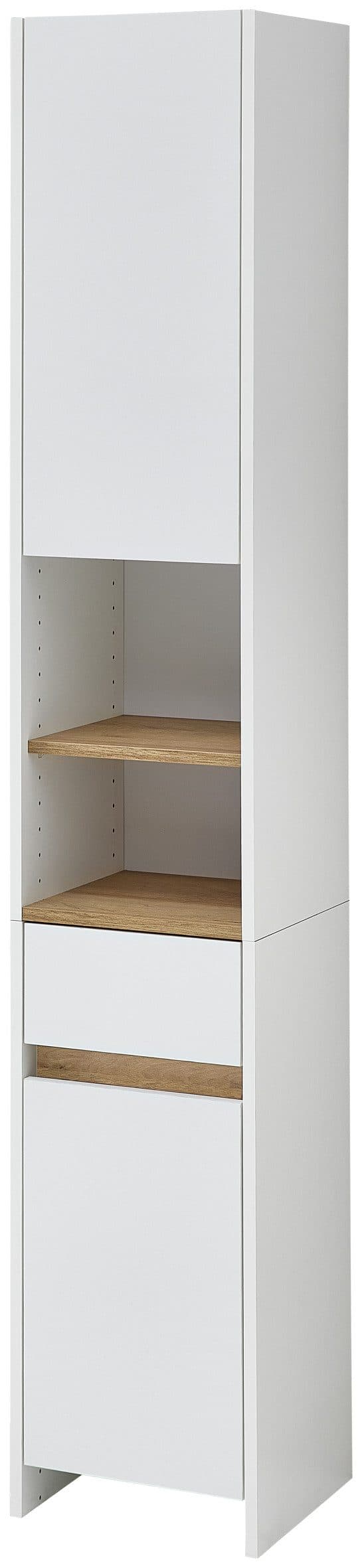 Saphir Hochschrank Quickset 100 | Weiß