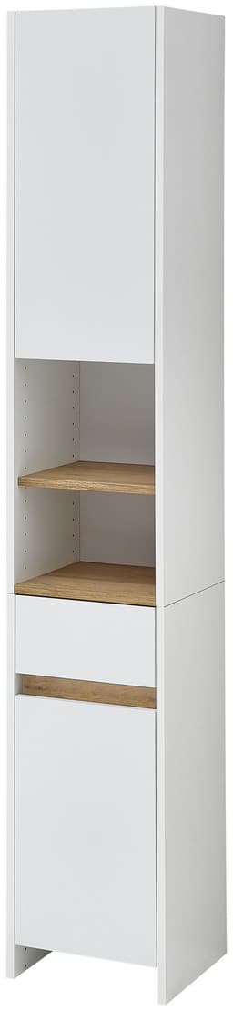 Saphir Hochschrank Quickset 100 | Weiß