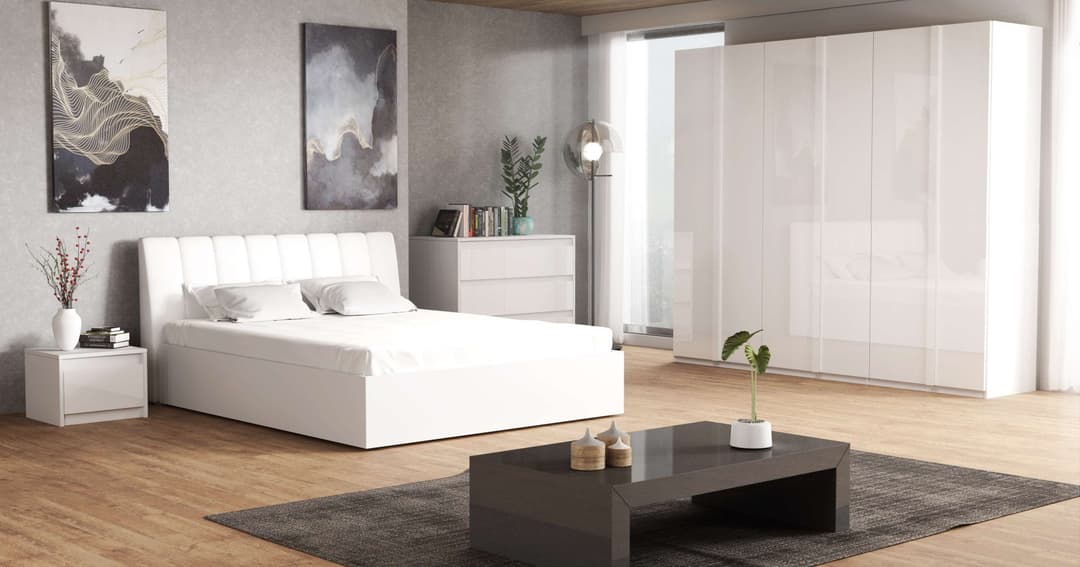 Home affaire Bett MALISSA | Weiß