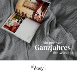 Oh cosy Bettwäsche Sally | Grau